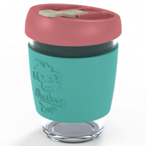 Monkey Cup EcoCup Turquoise